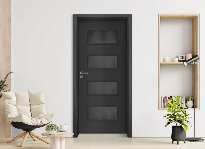 Интериорна врата Gradde Blomendal Антрацит Мат