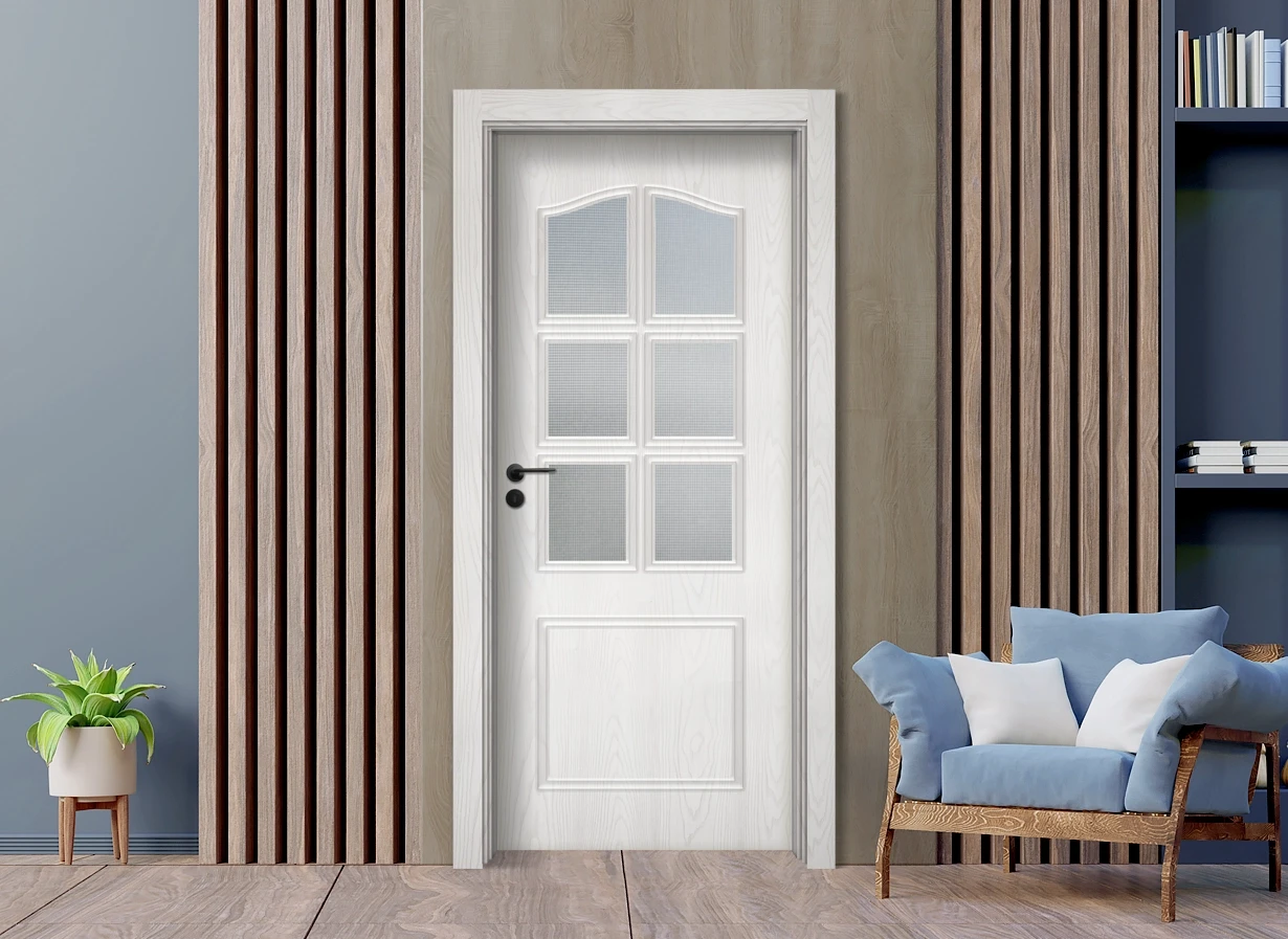 Интериорна врата Sil lux 3002, цвят Снежен Бор