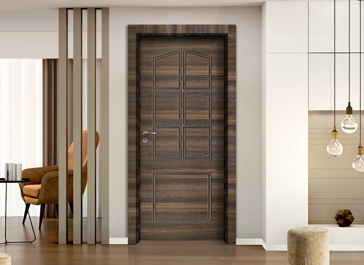 Интериорна врата Sil lux 3002p, цвят Райски Орех