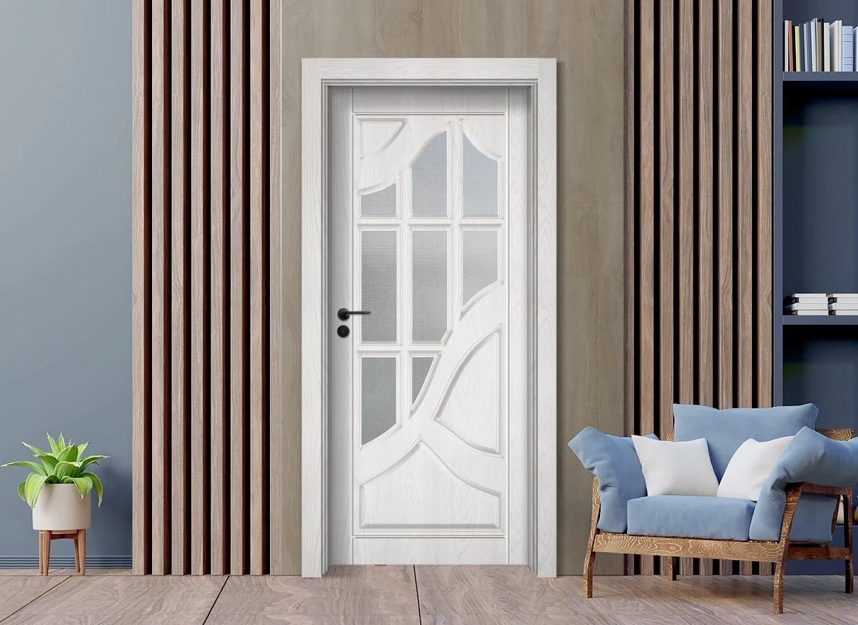 Интериорна врата Sil lux 3003, цвят Снежен Бор