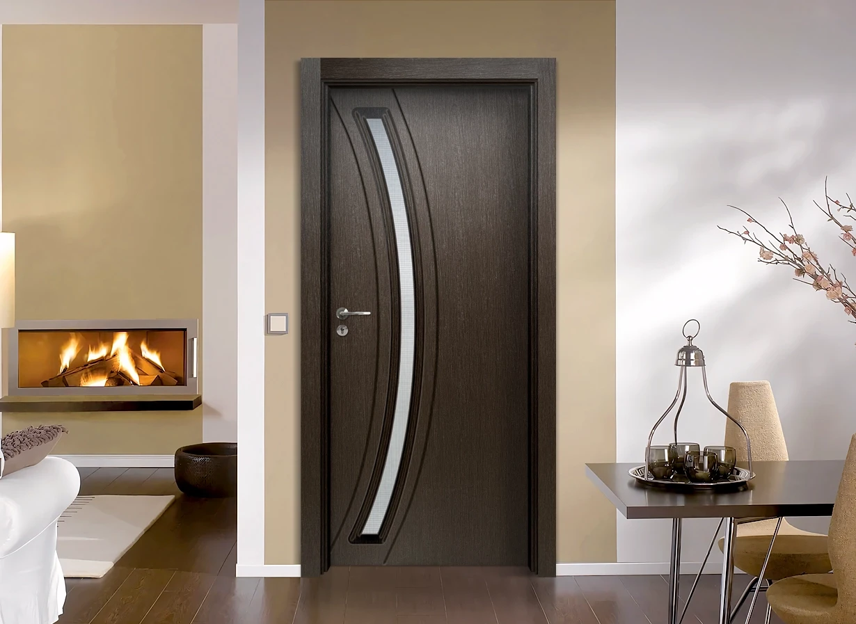 Интериорна врата Sil lux 3012, цвят Златен Кестен