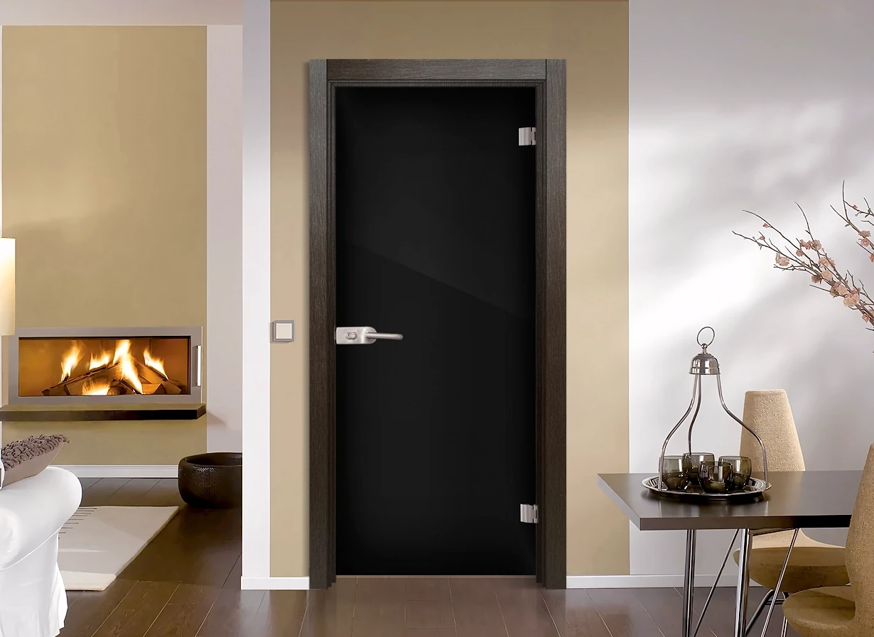 Стъклена Врата Sillux Folio G 15-2 Златен Кестен