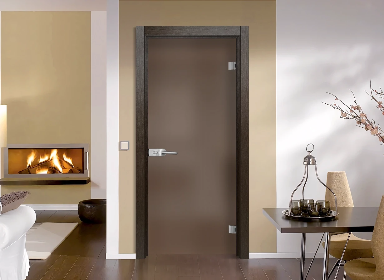 Стъклена Врата Sillux Matt G 11-1 Златен Кестен