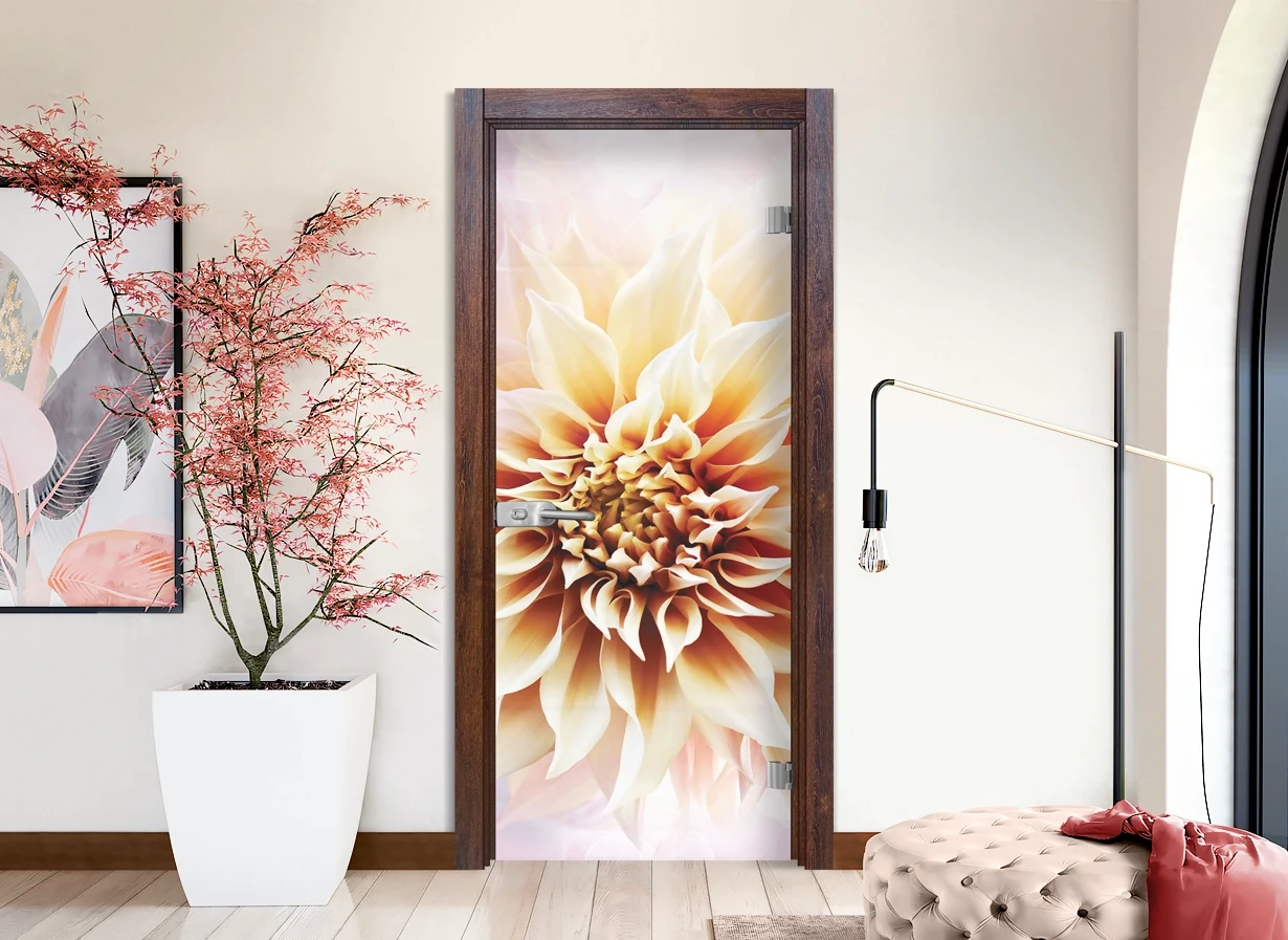 Стъклена врата Sillux Print G 13-5 Японски бонсай
